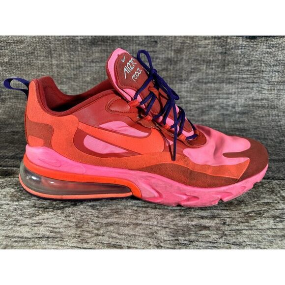 Nike Air Max 270 React Electronic Mens Size 13 Running Shoes Sneakers AO4971-600 - Picture 5 of 10